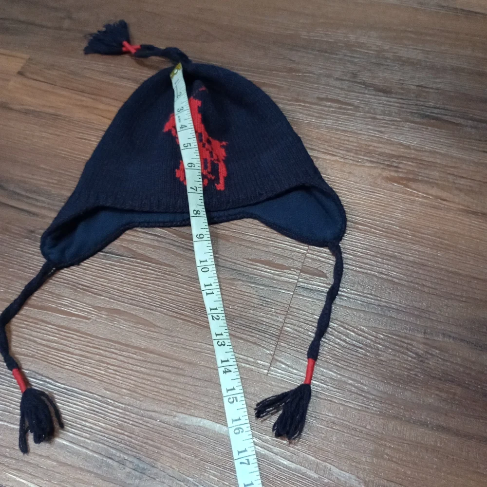 Polo by Ralph Lauren Blue Label Big Pony Lambswool Beanie